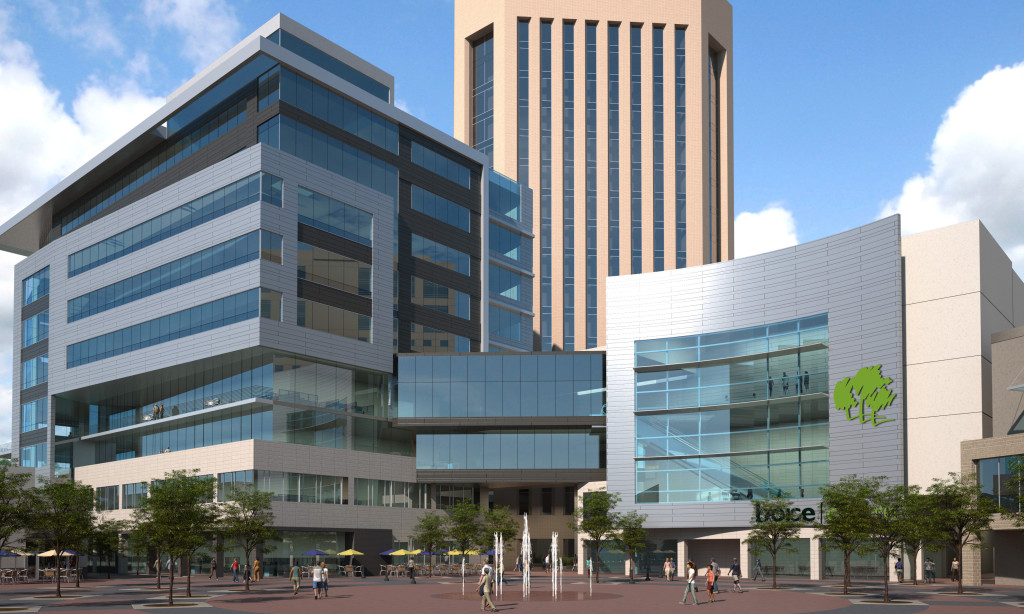 Boise Centre Plaza View