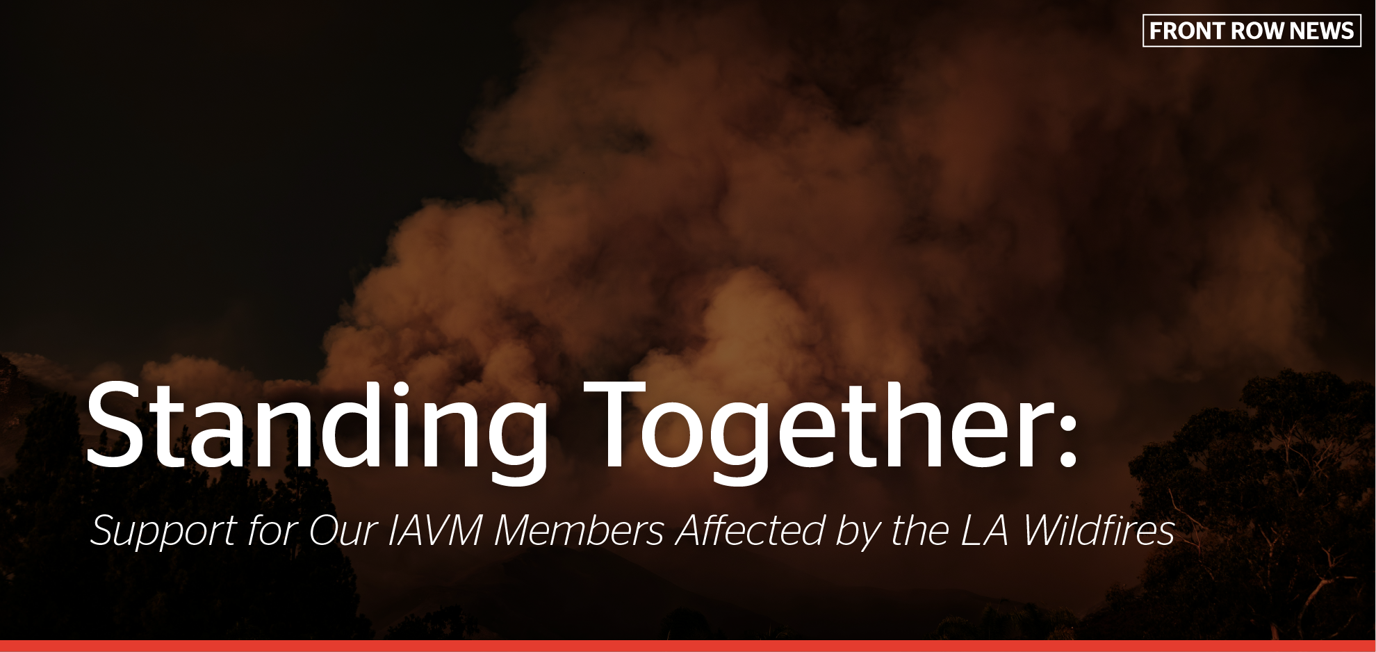 Standing Together: Support for Our IAVM Members Affected by the LA Wildfires