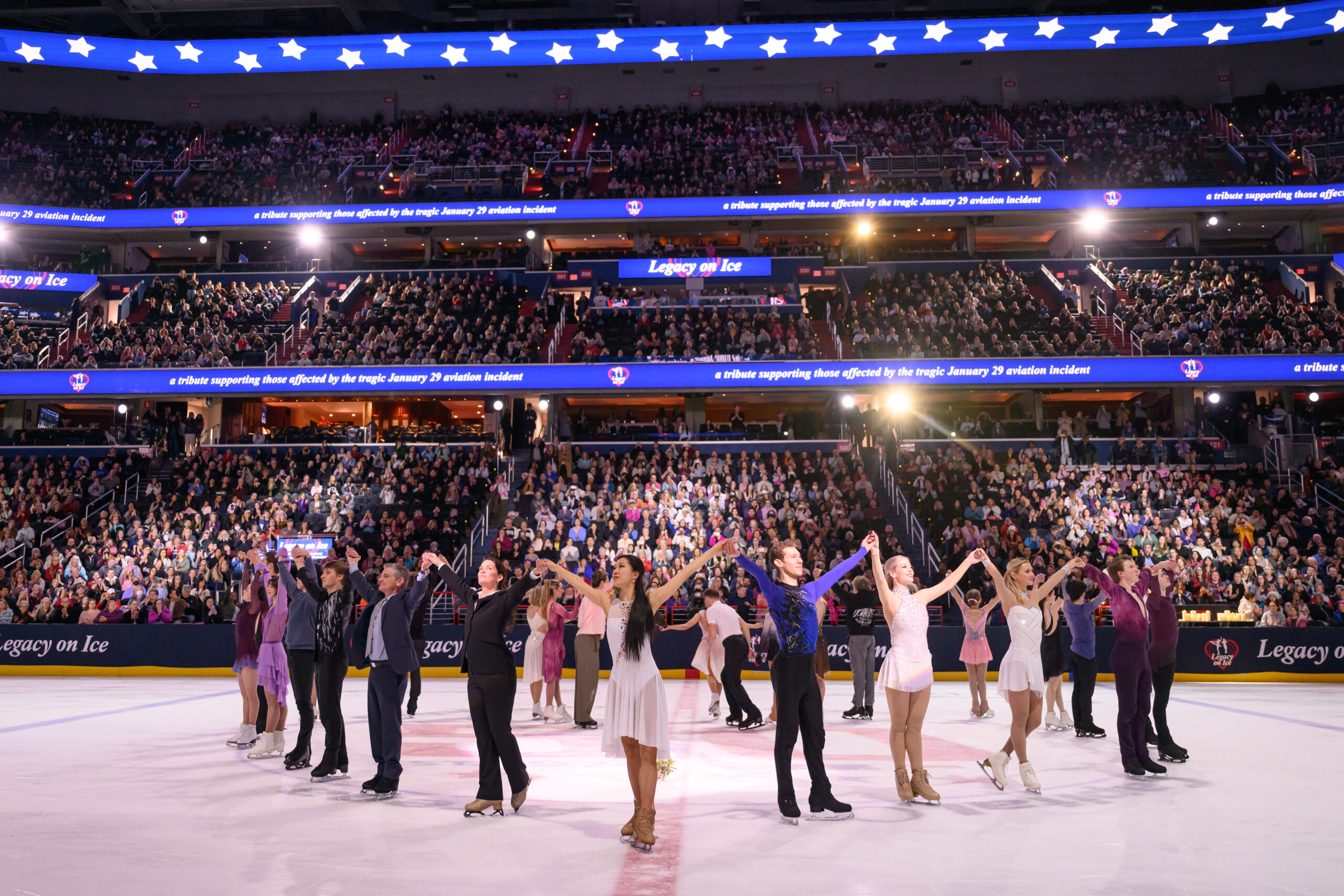 Skaters perform at Legacy on Ice