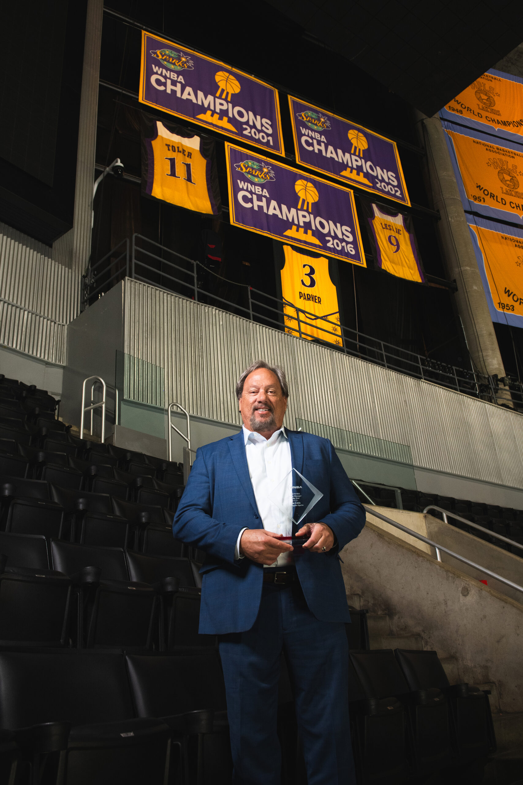 Ron Little - 2025 WNBA Venue Manager of the Year Award