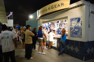 Concession Stand at Dodger Stadium - Kent Kanouse